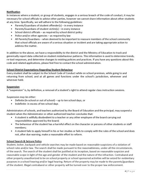 Code of Conduct - page 4